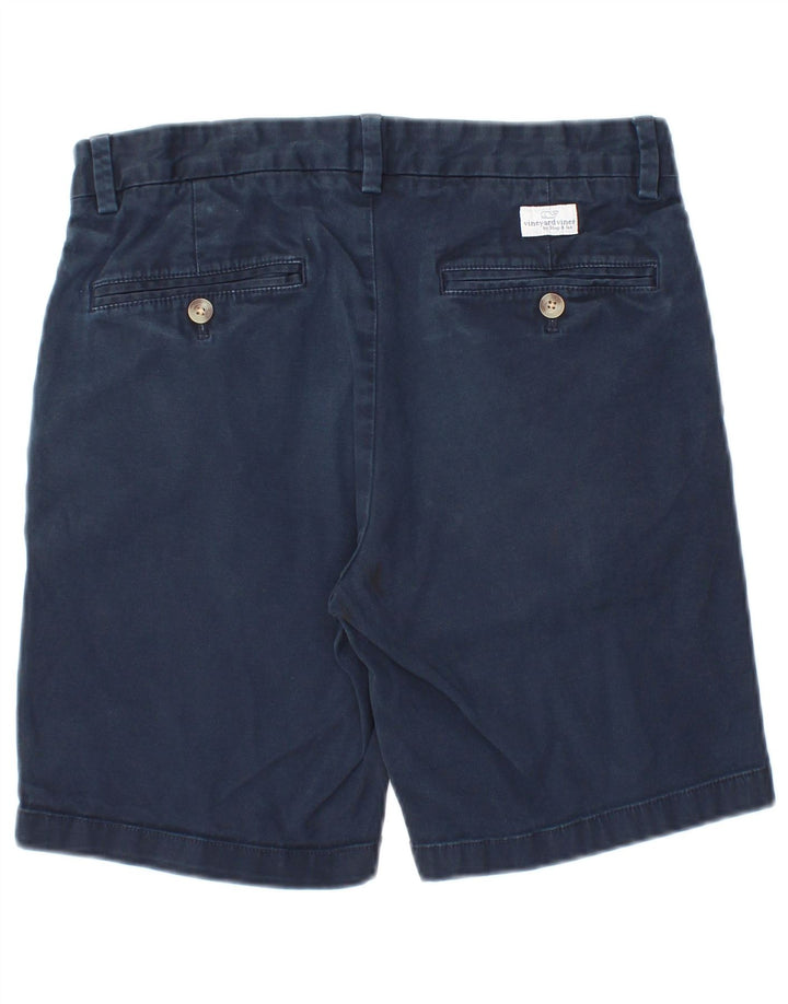VINEYARD VINES Мужские шорты чинос W28, маленькие, темно-синие, хлопок