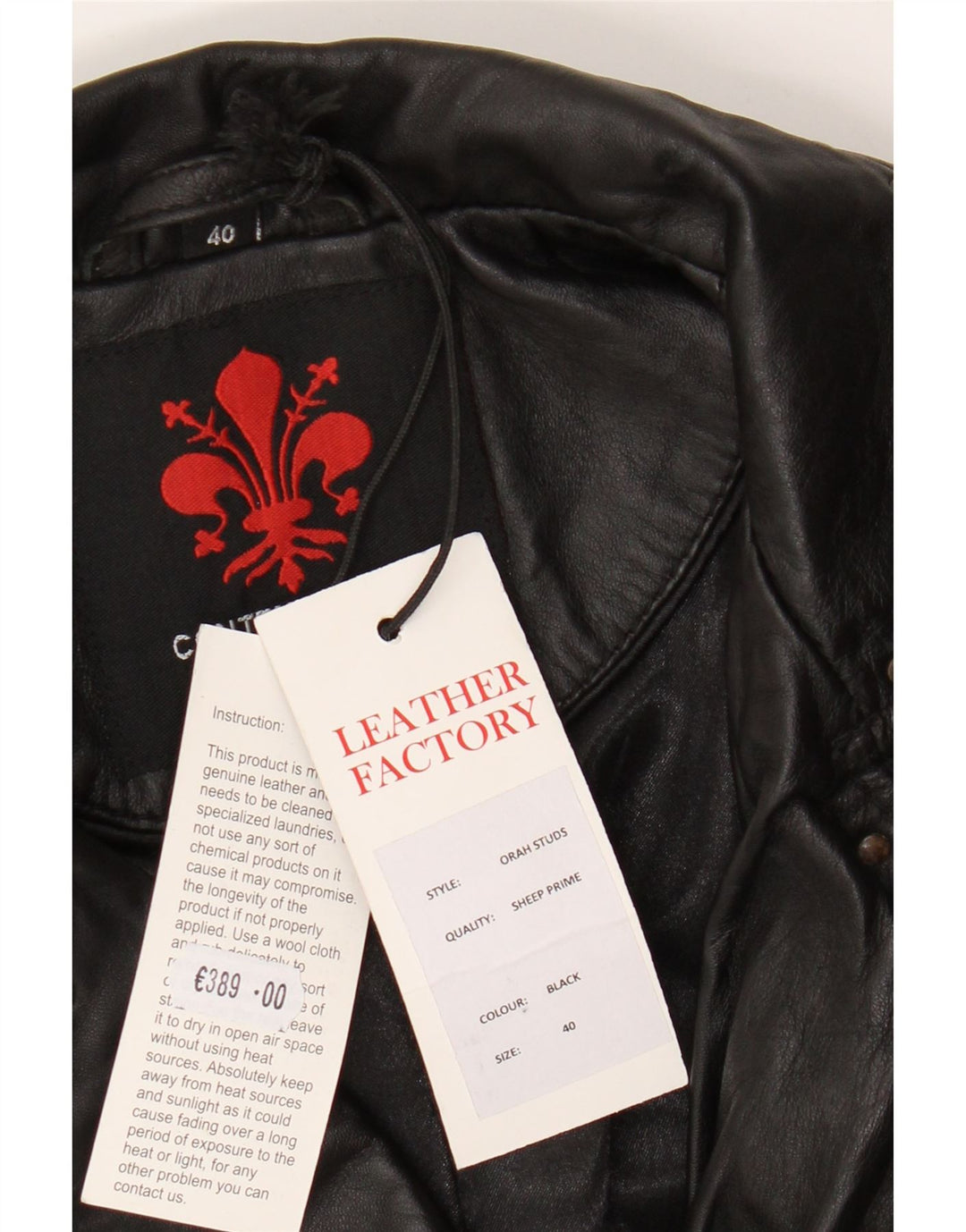 Винтажная женская кожаная косуха IT 40, маленькая черная кожа