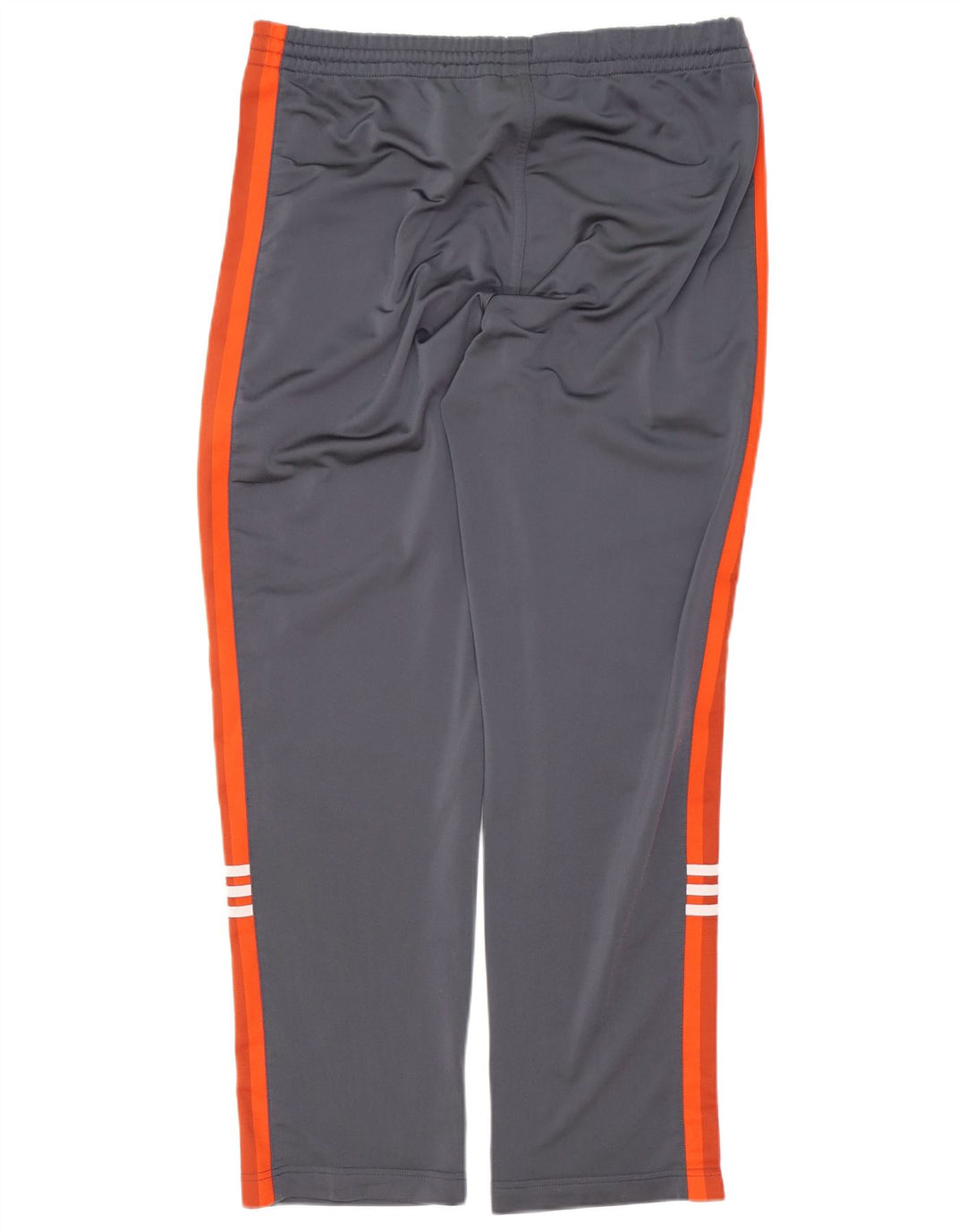 Мужские спортивные брюки Adidas UK 38/40, средний серый полиэстер с цветными блоками