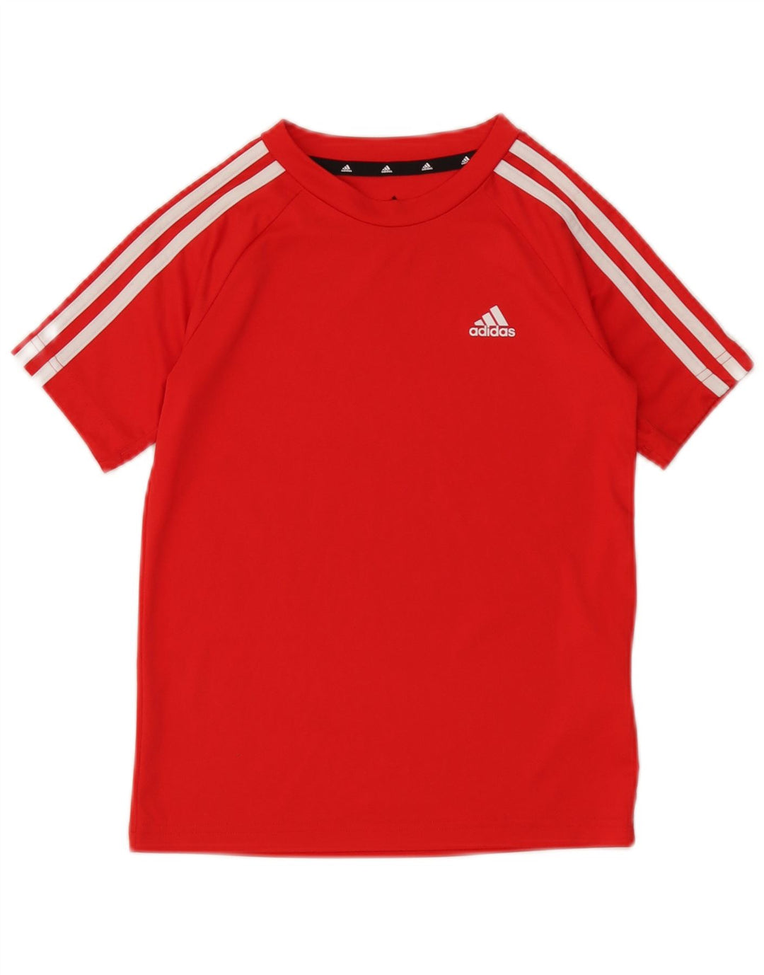 Футболка Adidas для мальчиков Aeroready, топ 9-10 лет, красный полиэстер