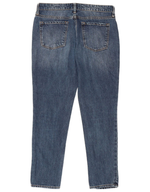 Женские сексуальные узкие джинсы-бойфренды Gap W25 L27, синие хлопковые