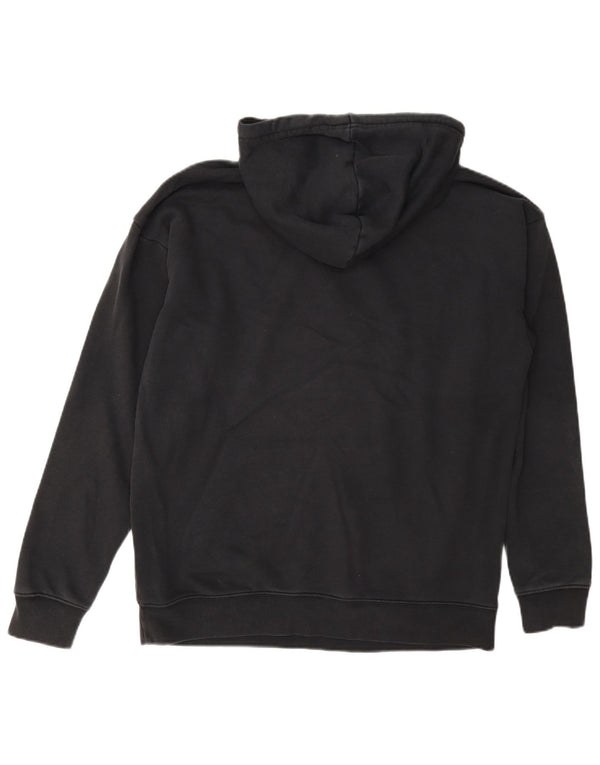 Женский джемпер с капюшоном Adidas Oversized UK 8, маленький, серый, хлопок