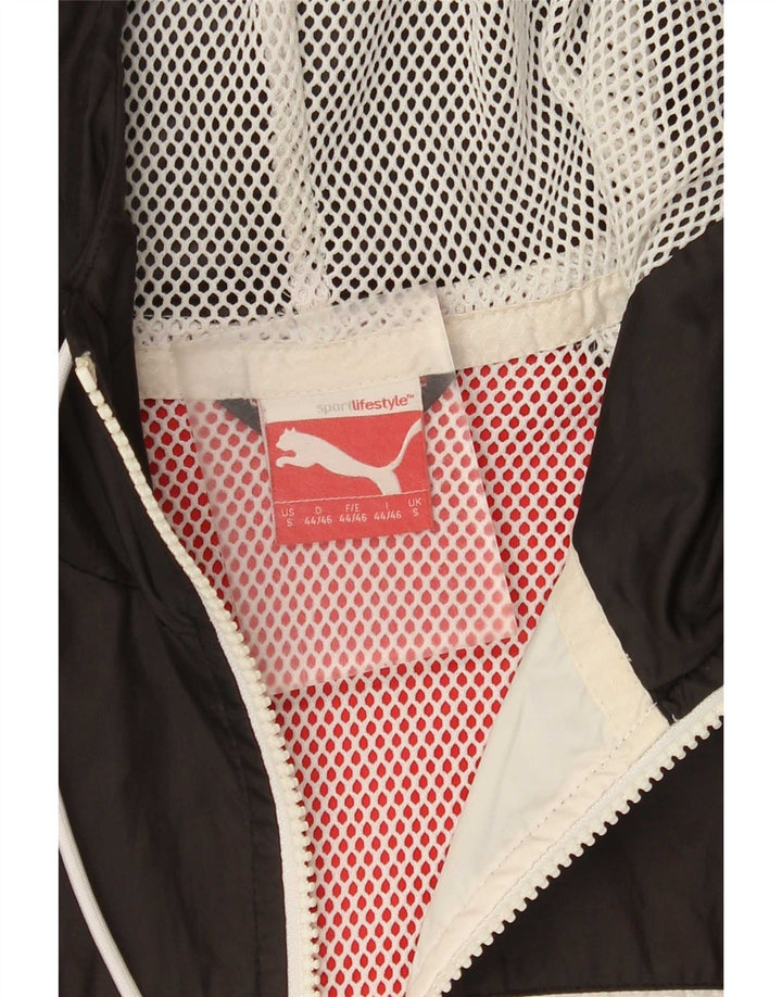Мужская дождевик с капюшоном Puma UK 36, маленькая разноцветная цветная блокировка
