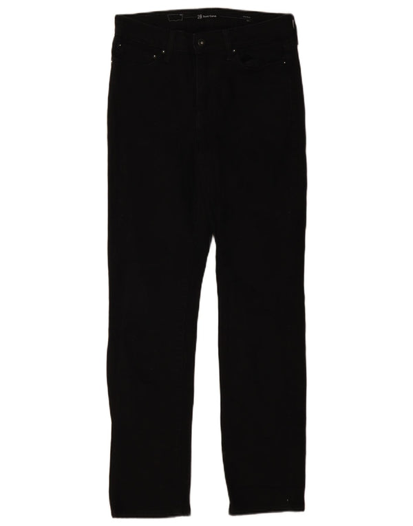 Женские джинсы скинни Levi's Demi Curve со средней посадкой W28 L32, черный хлопок