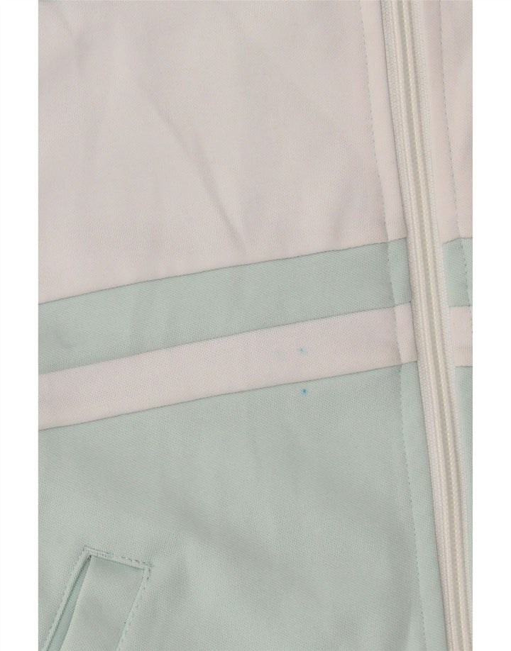 Женский спортивный костюм DIADORA, верхняя куртка UK 16, большой бирюзовый цвет с блоками