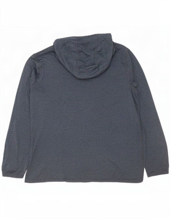Rohan Mens Hooded Top Long Sleeve 2XL Grey Polyester