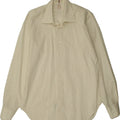 REPLAY Mens Shirt XL Off White Pinstripe Cotton Vintage Replay and Second-Hand Replay from Messina Hembry 