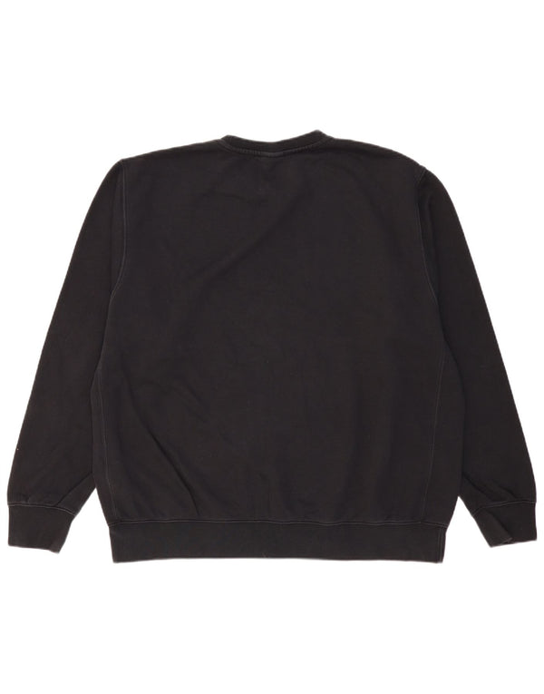 Мужской свитер NIKE XL, черный хлопок