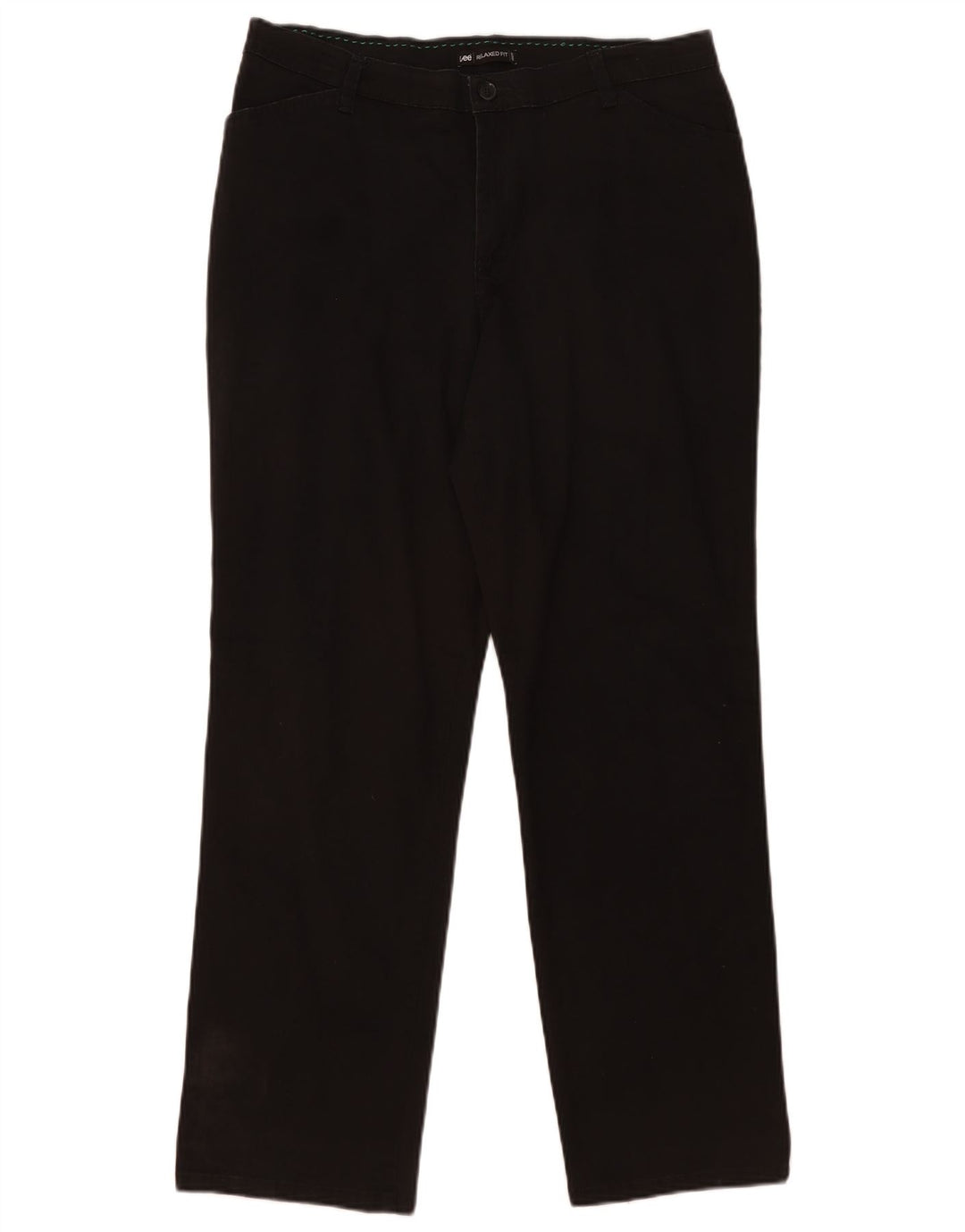 Lee Womens US14 W36 L31 Черный хлопок