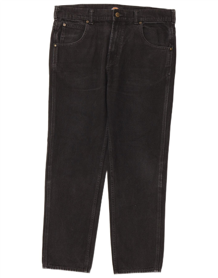 Мужские прямые джинсы Dickies W32 L30, черный хлопок
