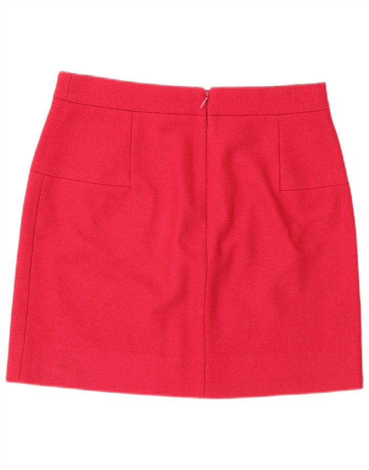Женская мини-юбка J. Crew US 2 XS W28, розовая шерсть