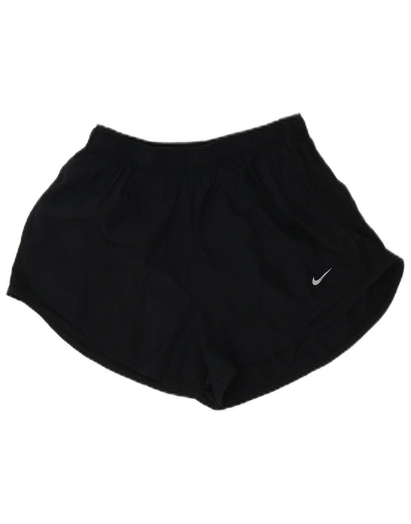 Женские спортивные шорты Nike Dri Fit UK 14, большие черные, полиэстер