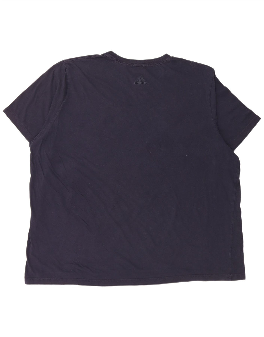 ADIDAS Мужская футболка с рисунком Top 3XL Темно-синий хлопок