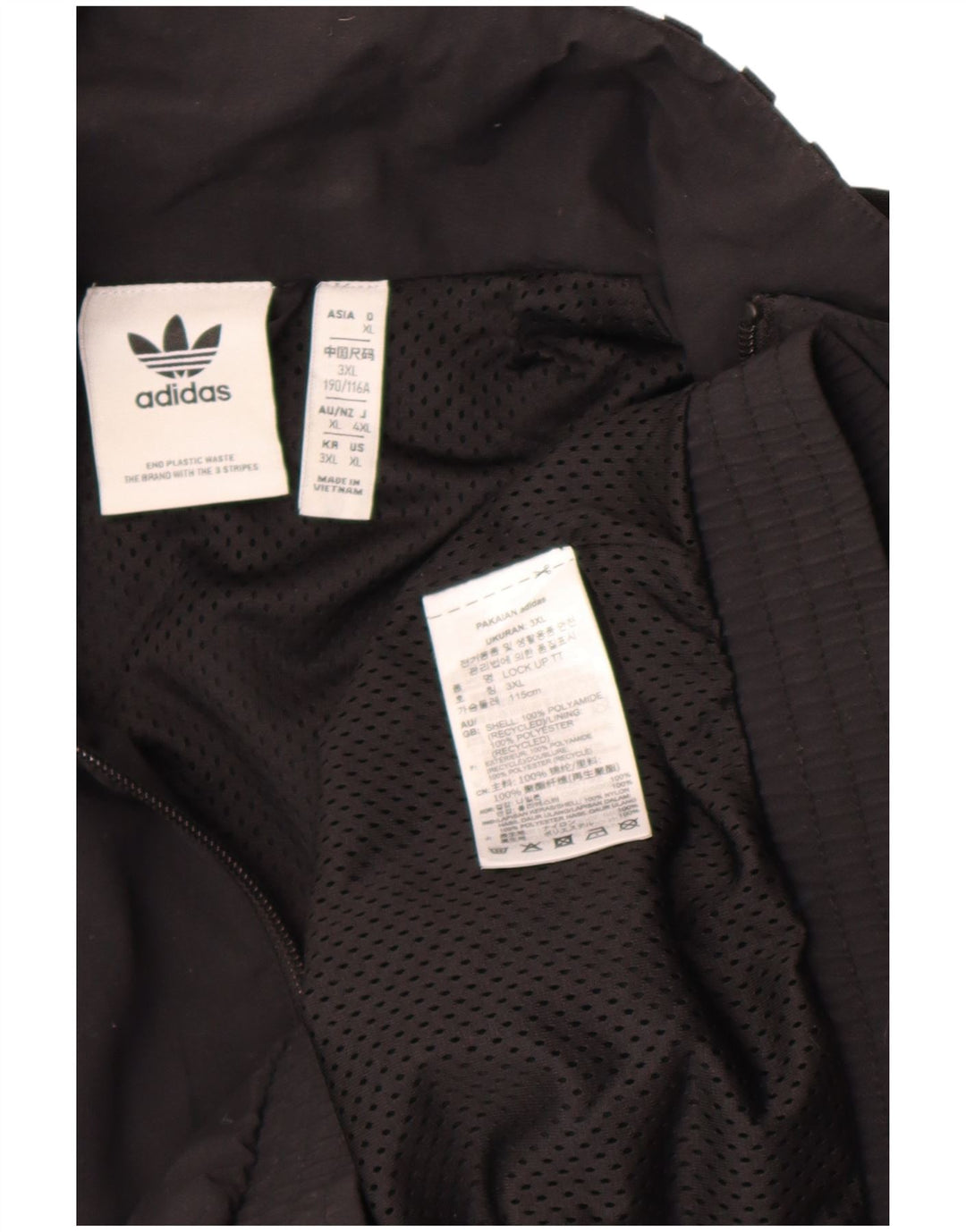 Мужской спортивный костюм Adidas Top Jacket 3XL Черный Полиамид