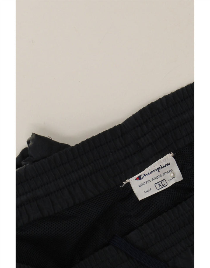 CHAMPION Mens Tracksuit Trousers XL Navy Blue Vintage Champion and Second-Hand Champion from Messina Hembry 