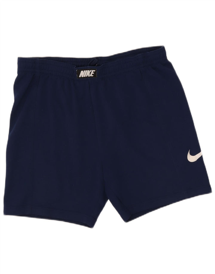 Мужские спортивные шорты Nike, большие темно-синие, полиэстер