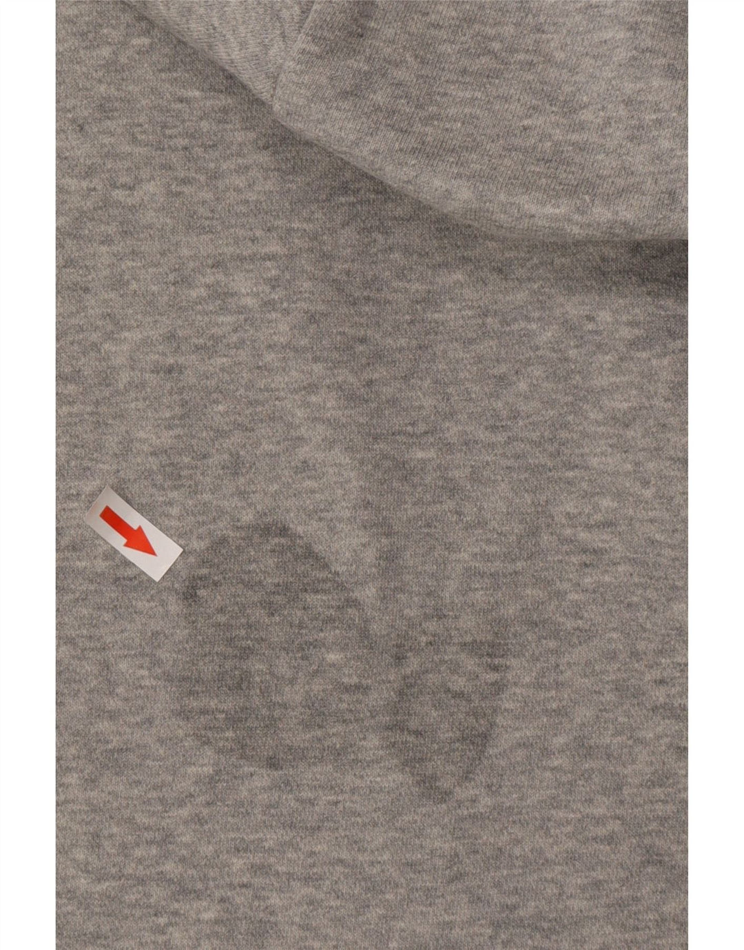 Мужской джемпер свободного кроя с капюшоном NIKE, хлопковый цвет среднего серого цвета