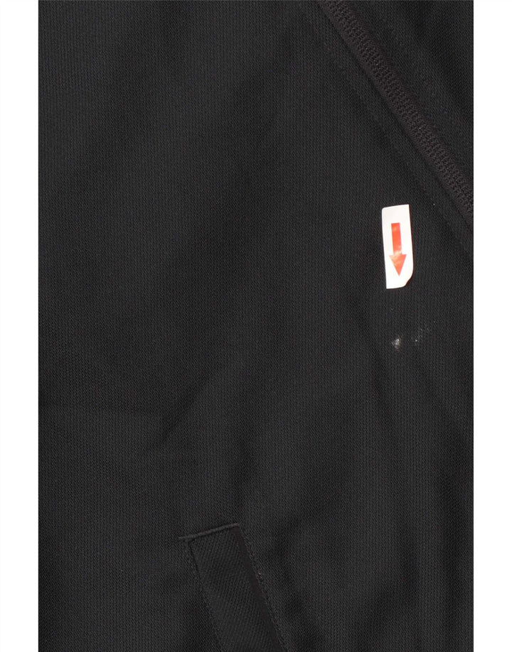 Мужская спортивная куртка Nike Dri Fit, большая черная полиэстеровая куртка