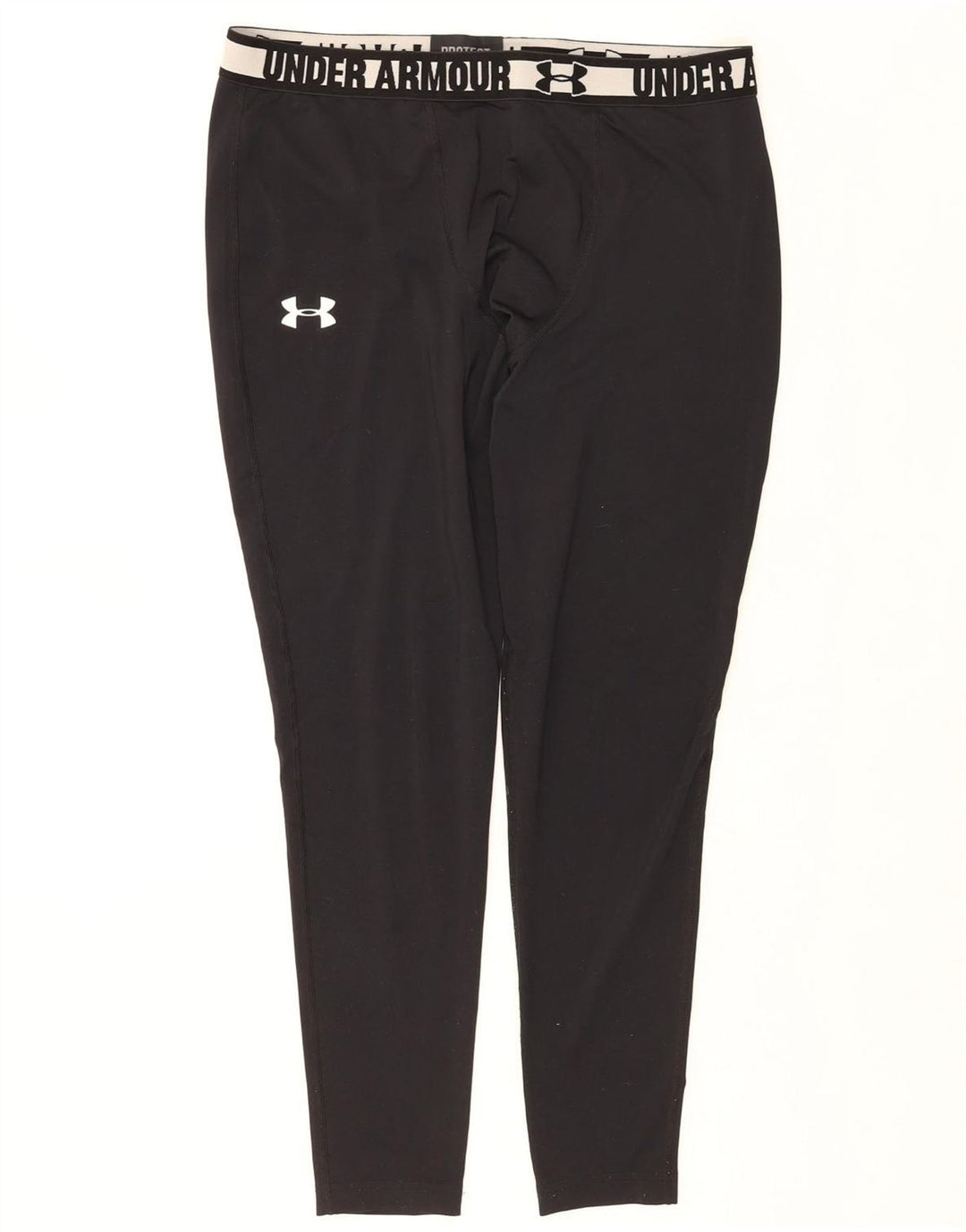 Женские леггинсы с рисунком Under Armour Heat Gear UK 18 XL, черные с цветными блоками