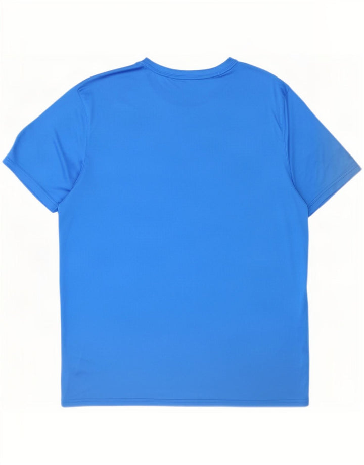 Мужская футболка с рисунком Puma Top XL, синяя, полиэстер