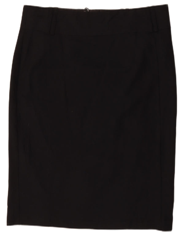 Женская юбка-карандаш Marks & Spencer UK 20 2XL W40, черный полиэстер