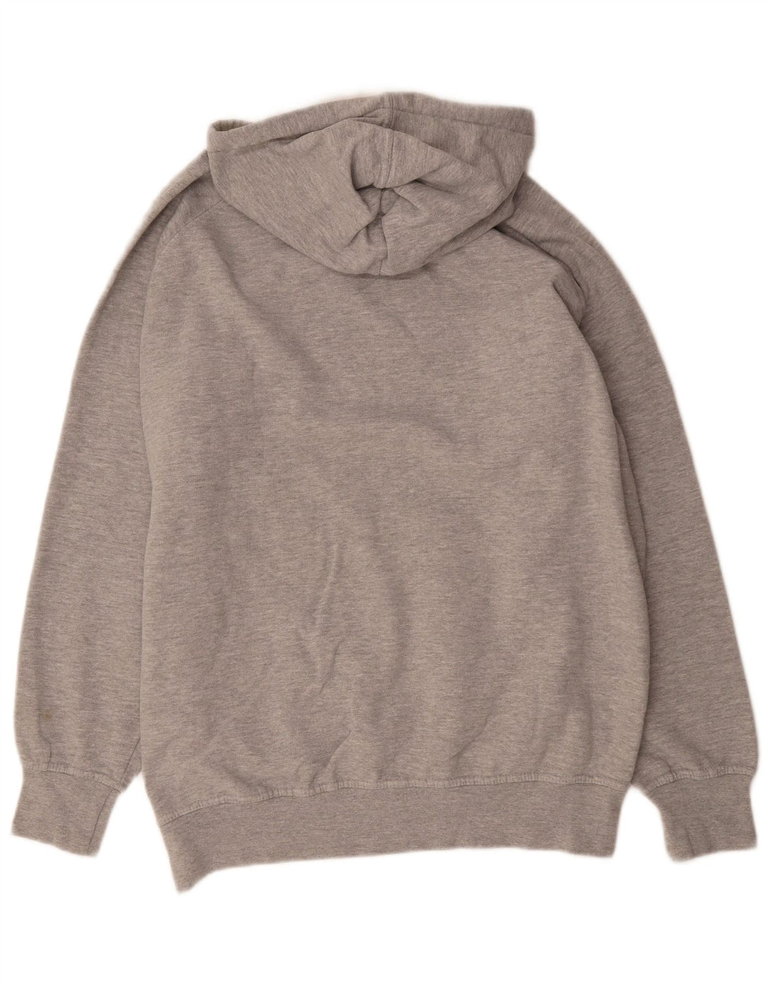 UNCLE SAM Mens Graphic Hoodie Jumper XL Grey Cotton