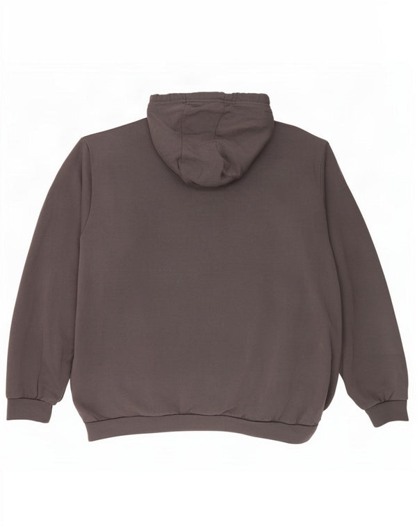 Мужской джемпер с капюшоном Adidas 2XL, серый хлопок