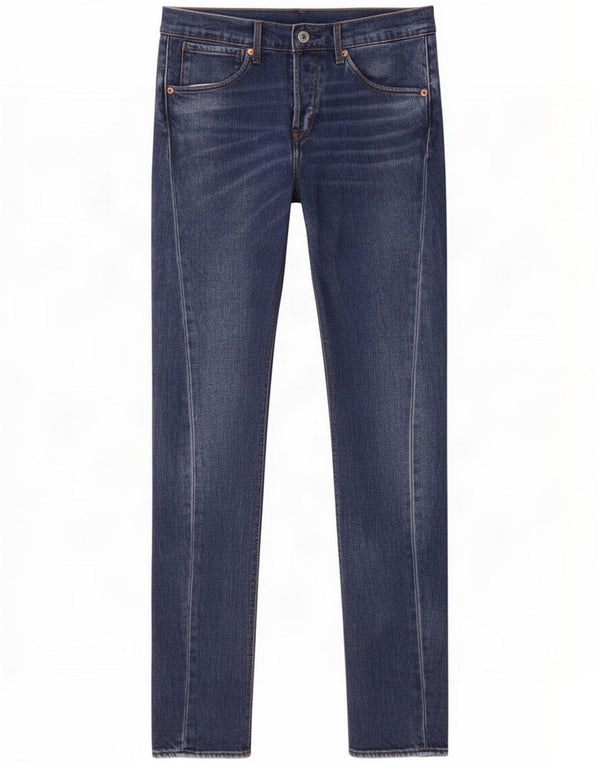 Мужские зауженные зауженные джинсы Levi's W29 L32, синий хлопок