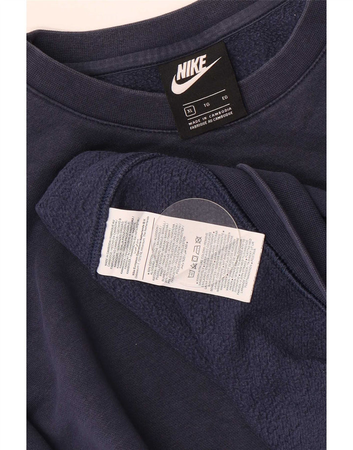 Мужской свитер Nike Jumper XL, темно-синий, хлопок
