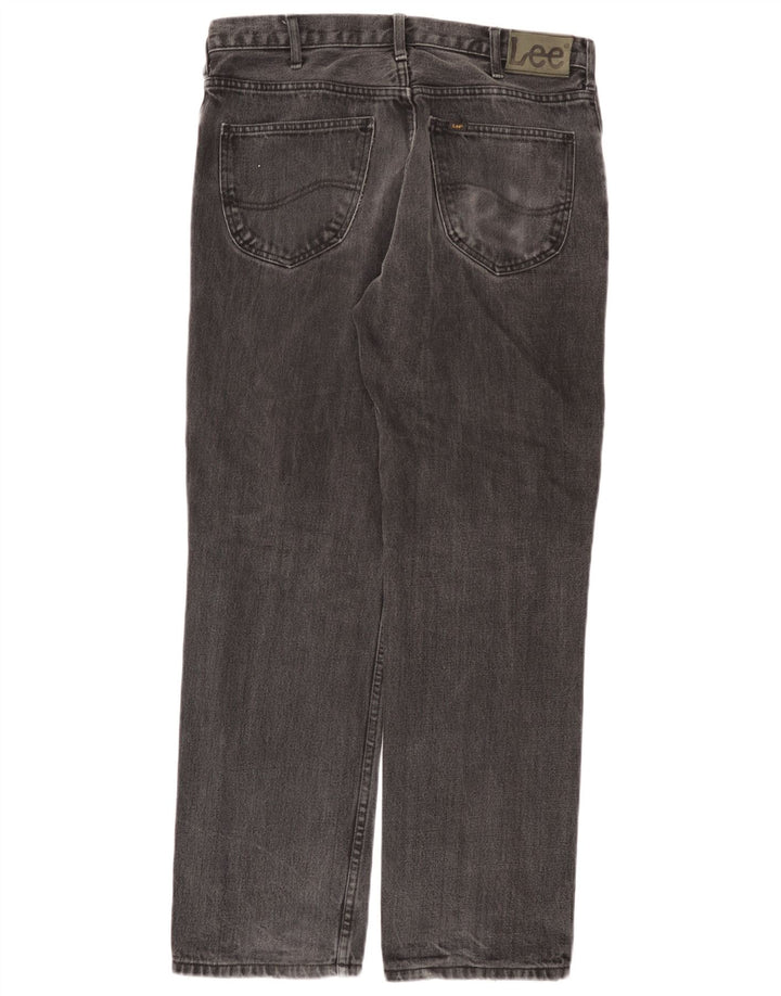 Мужские прямые джинсы Lee Brooklyn W34 L30, серый хлопок