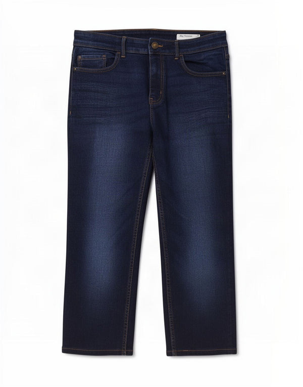 Женские прямые джинсы Marks & Spencer UK 12 Medium W30 L19 Темно-синие
