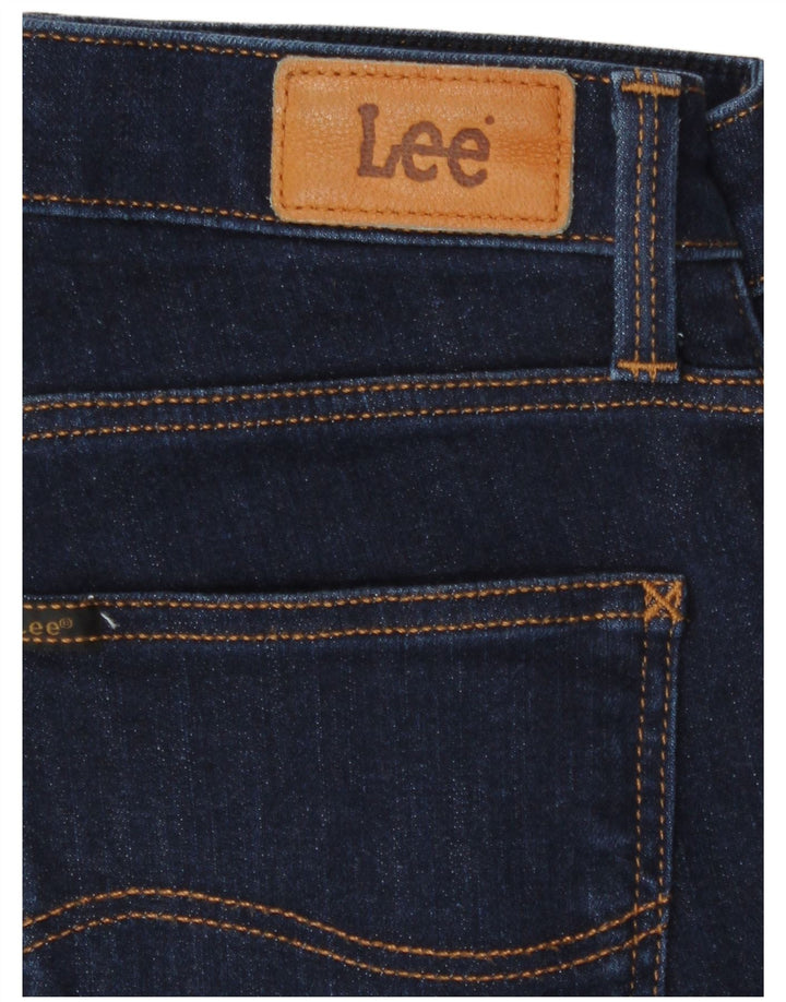 Джинсы Lee женские узкие W26 L28 темно-синие