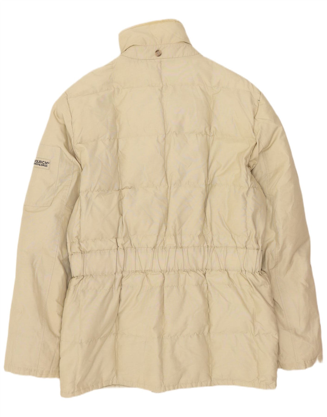 Мужская стеганая куртка Woolrich UK 38, средний бежевый эластомер