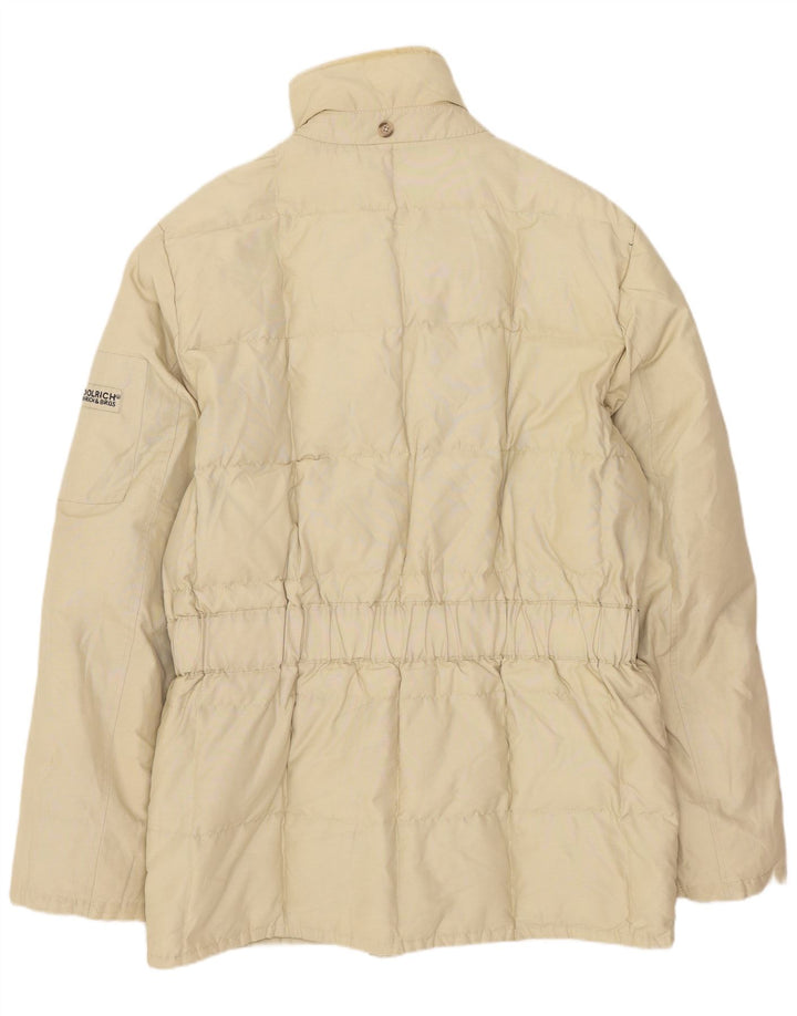 Мужская стеганая куртка Woolrich UK 38, средний бежевый эластомер