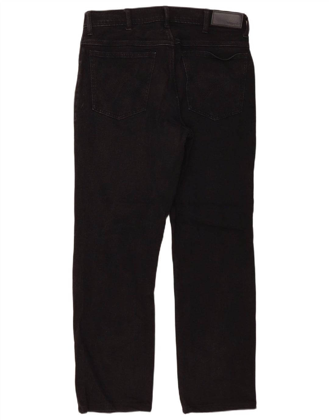 Мужские прямые джинсы Wrangler W34 L29, черный хлопок