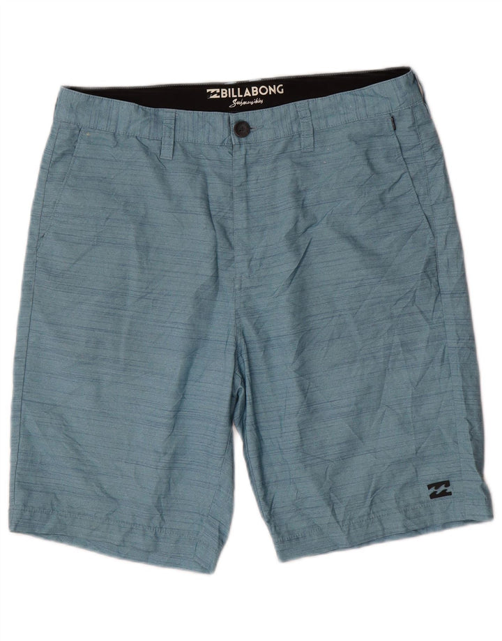 Мужские шорты чинос Billabong W32, средние синие в тонкую полоску
