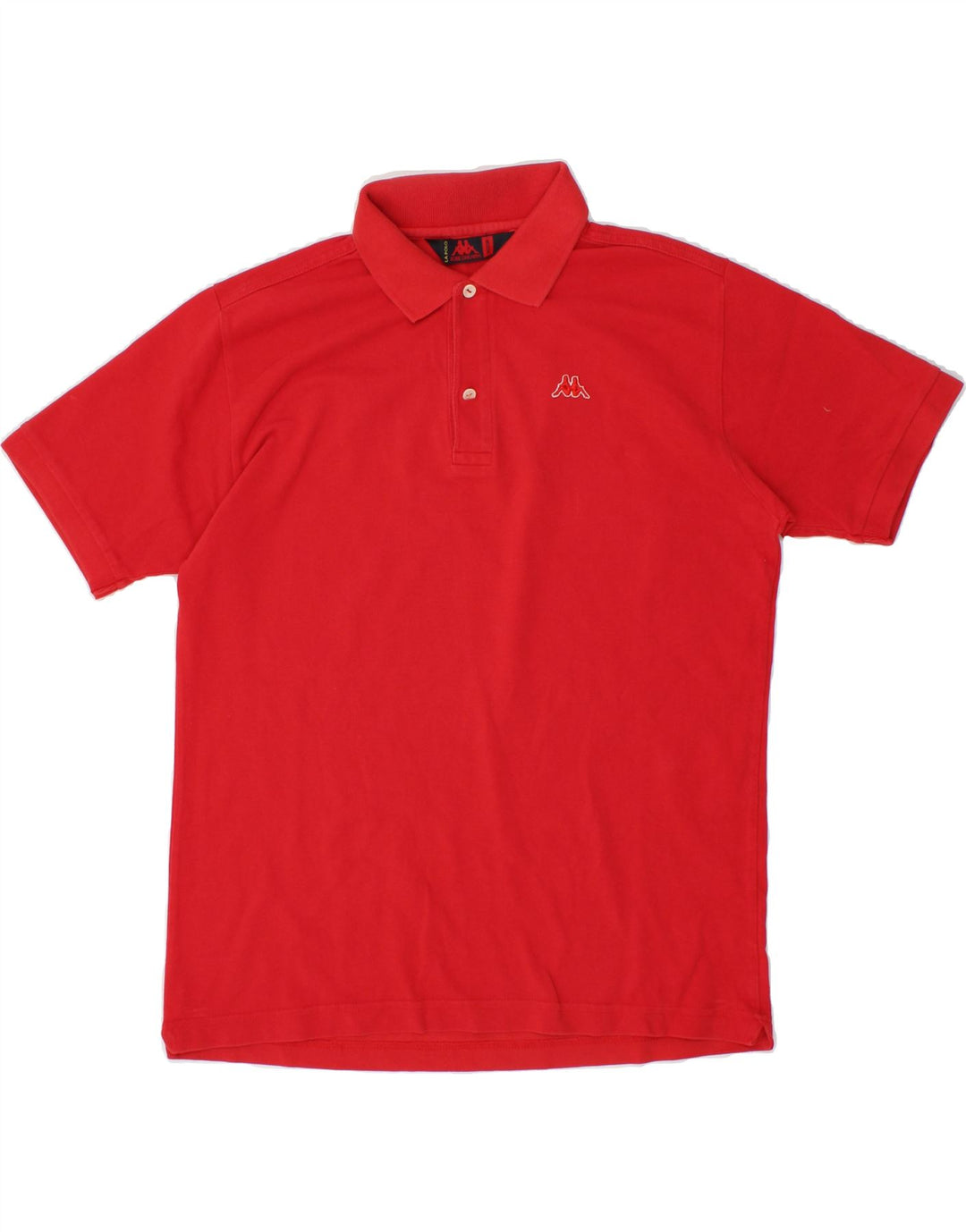 KAPPA Mens Polo Shirt Medium Red Cotton Vintage Kappa and Second-Hand Kappa from Messina Hembry 