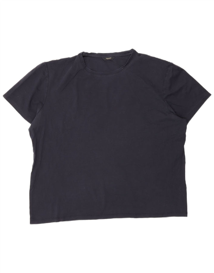 Massimo Dutti Мужская футболка Top 2XL Темно-синий