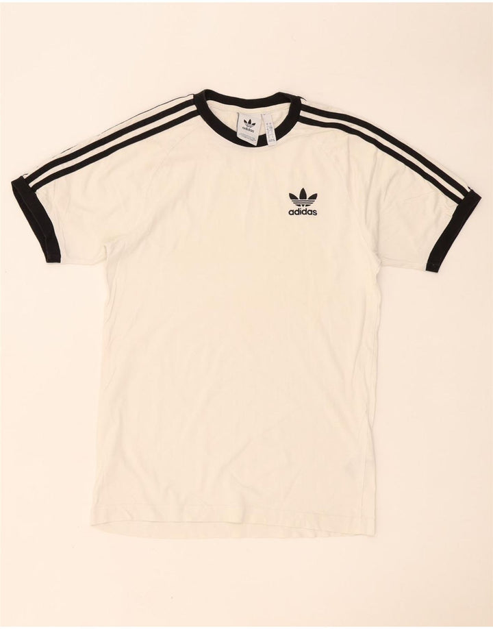 Adidas Мужская футболка Top Small White Cotton