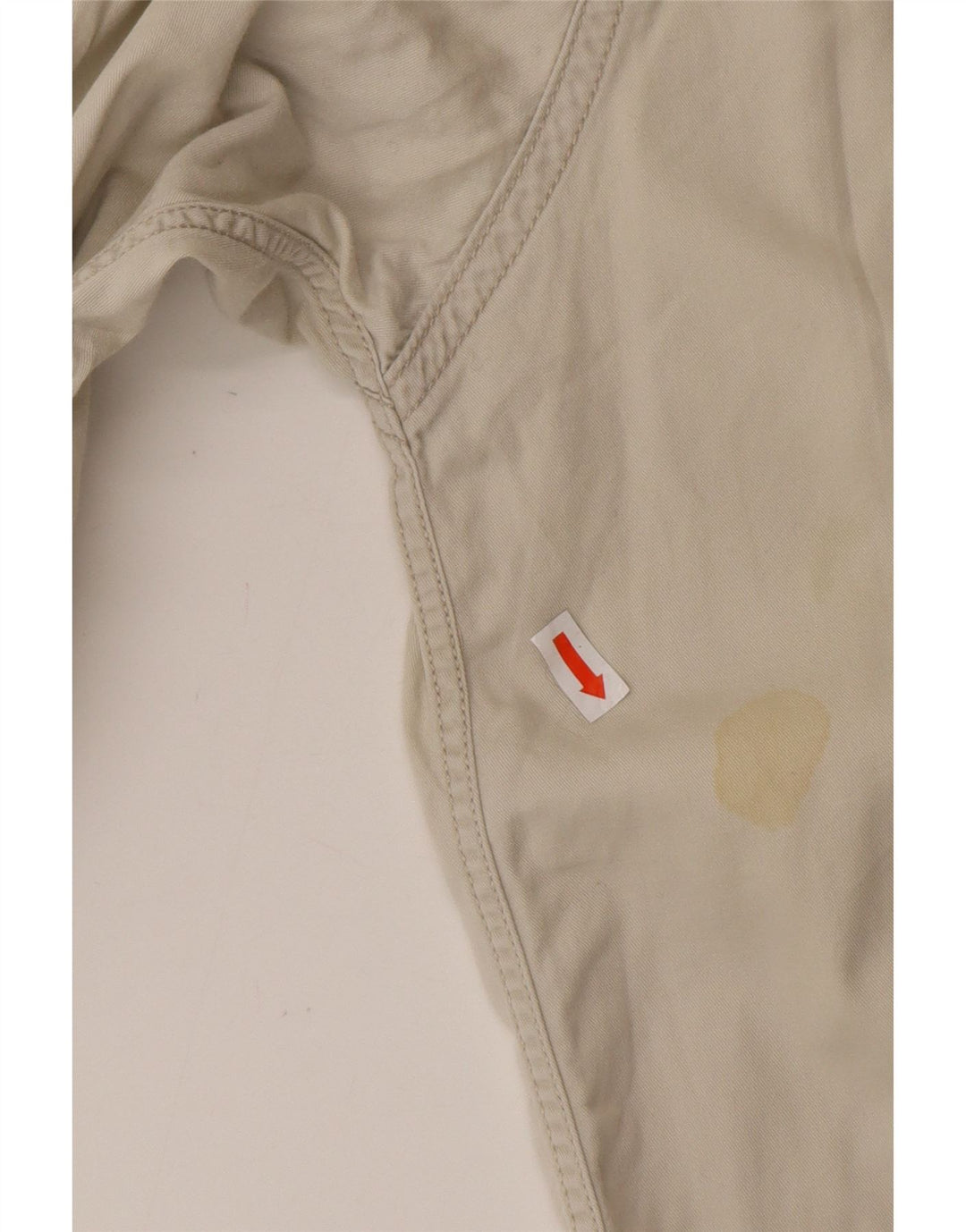 LEE Мужская рубашка большого размера из хлопка в стиле вестерн бежевого цвета