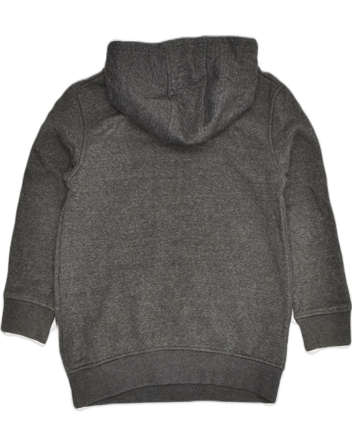 REEBOK Boys Hoodie Jumper 7-8 Years Small Grey Cotton | Vintage Reebok | Thrift | Second-Hand Reebok | Used Clothing | Messina Hembry 