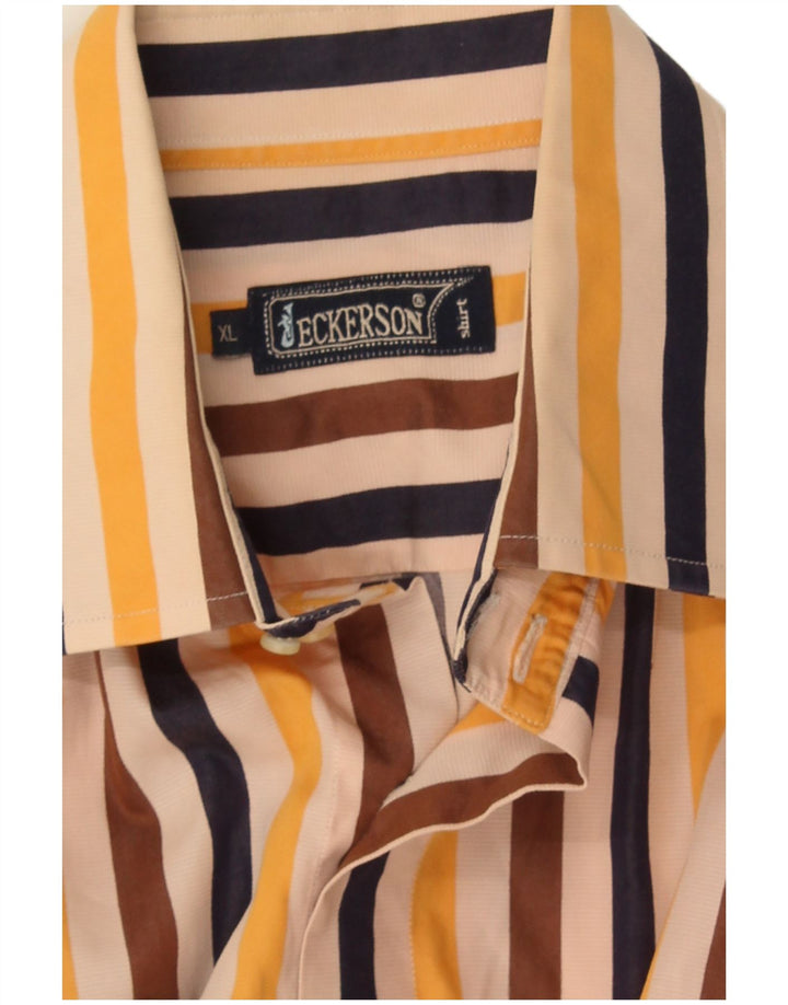 Мужская рубашка Jeckerson XL в разноцветную полоску