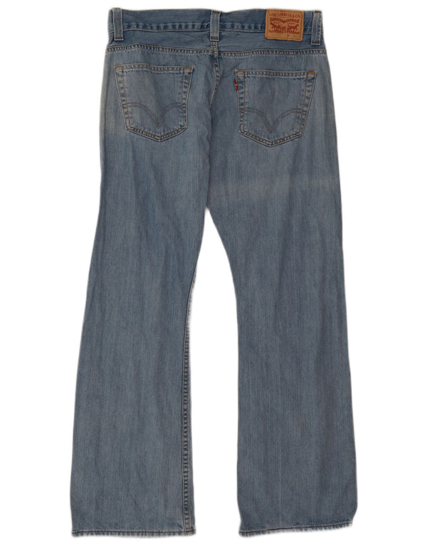 Мужские джинсы Levi's 551 Bootcut W36 L32 синие, хлопок