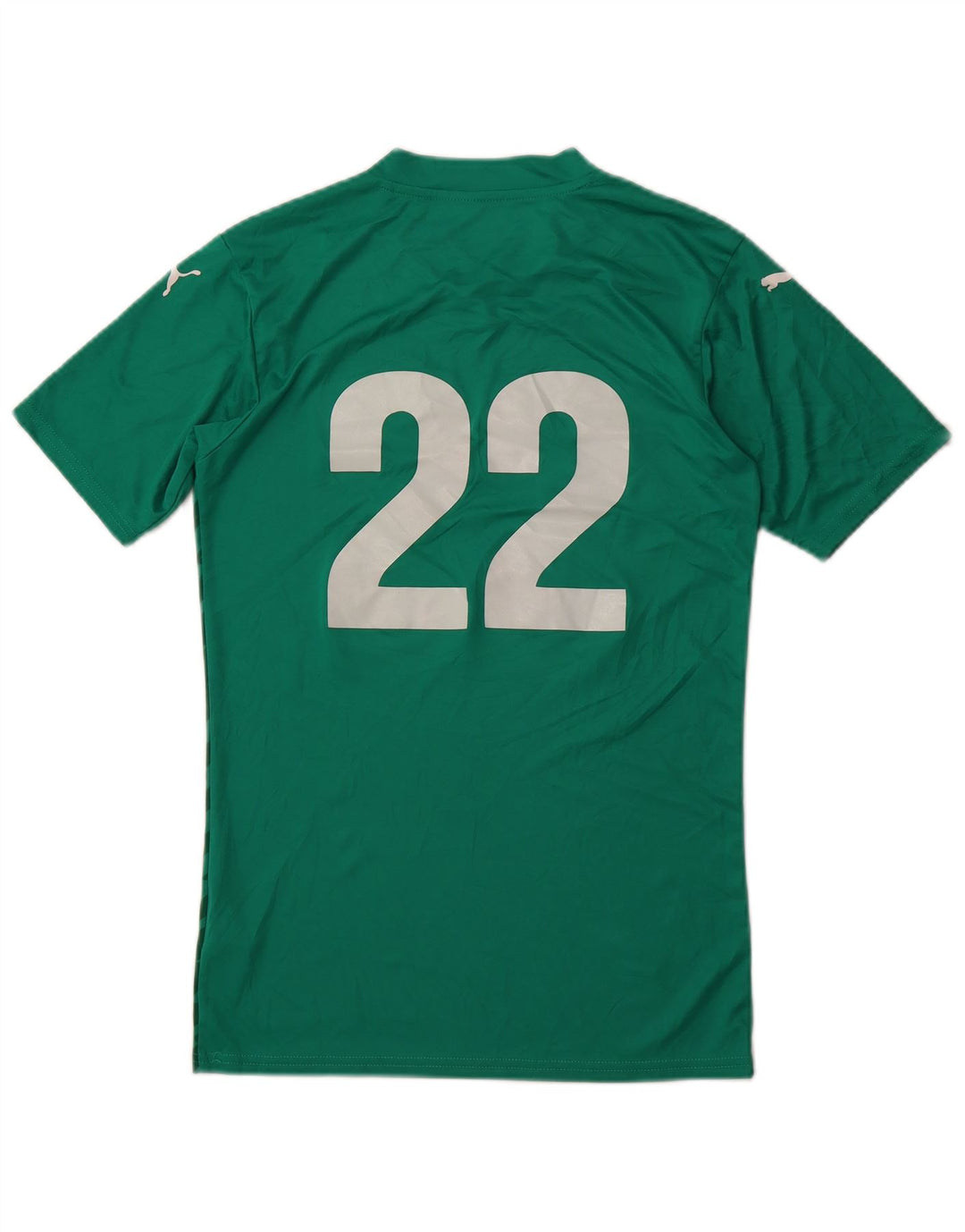 Мужская футболка PUMA с рисунком, маленький зеленый полиэстер с геометрическим рисунком