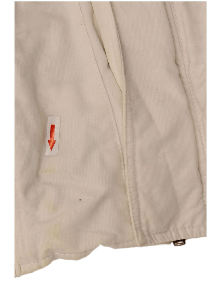 Мужская куртка-бомбер с рисунком Camp David UK 46 3XL, белый хлопок