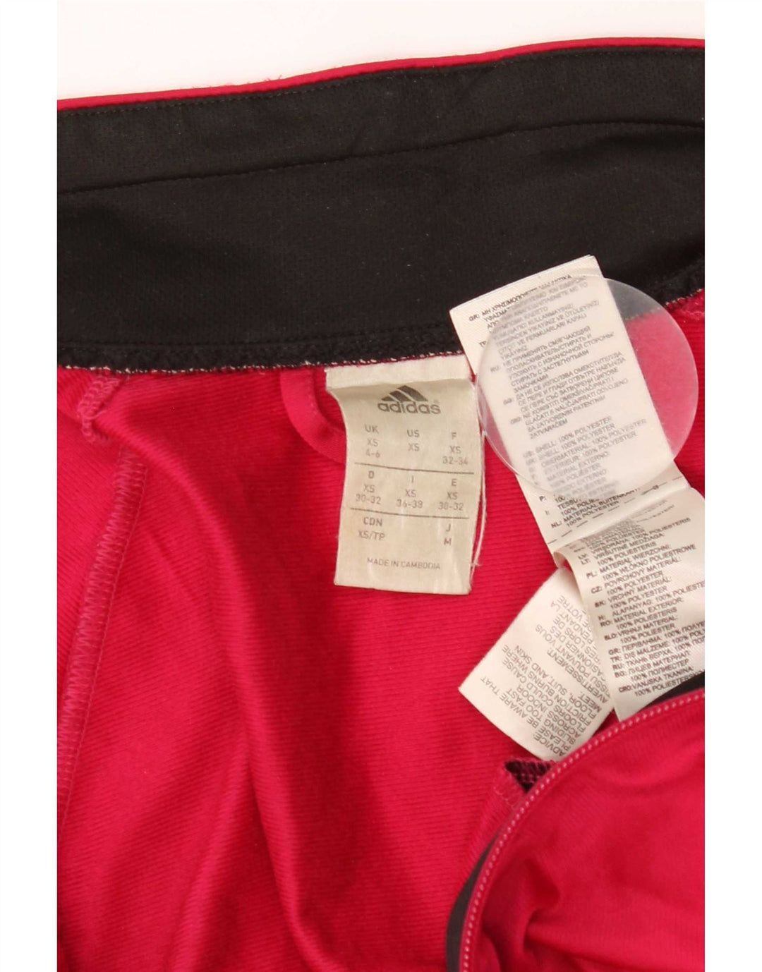Женский спортивный костюм Adidas Top Jacket UK 4/6 XS Розовый полиэстер