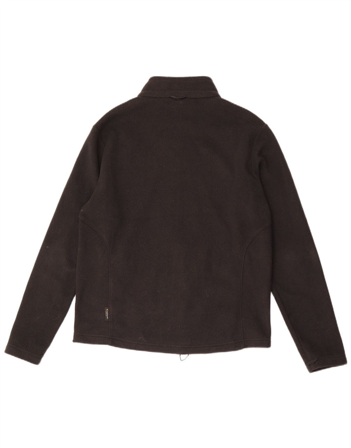 Мужская флисовая куртка Jack Wolfskin UK 36/38, маленькая, черная, полиэстер