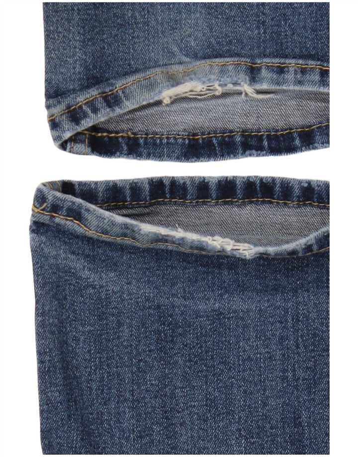 Мужские узкие джинсы Hollister W30 L30, синий хлопок
