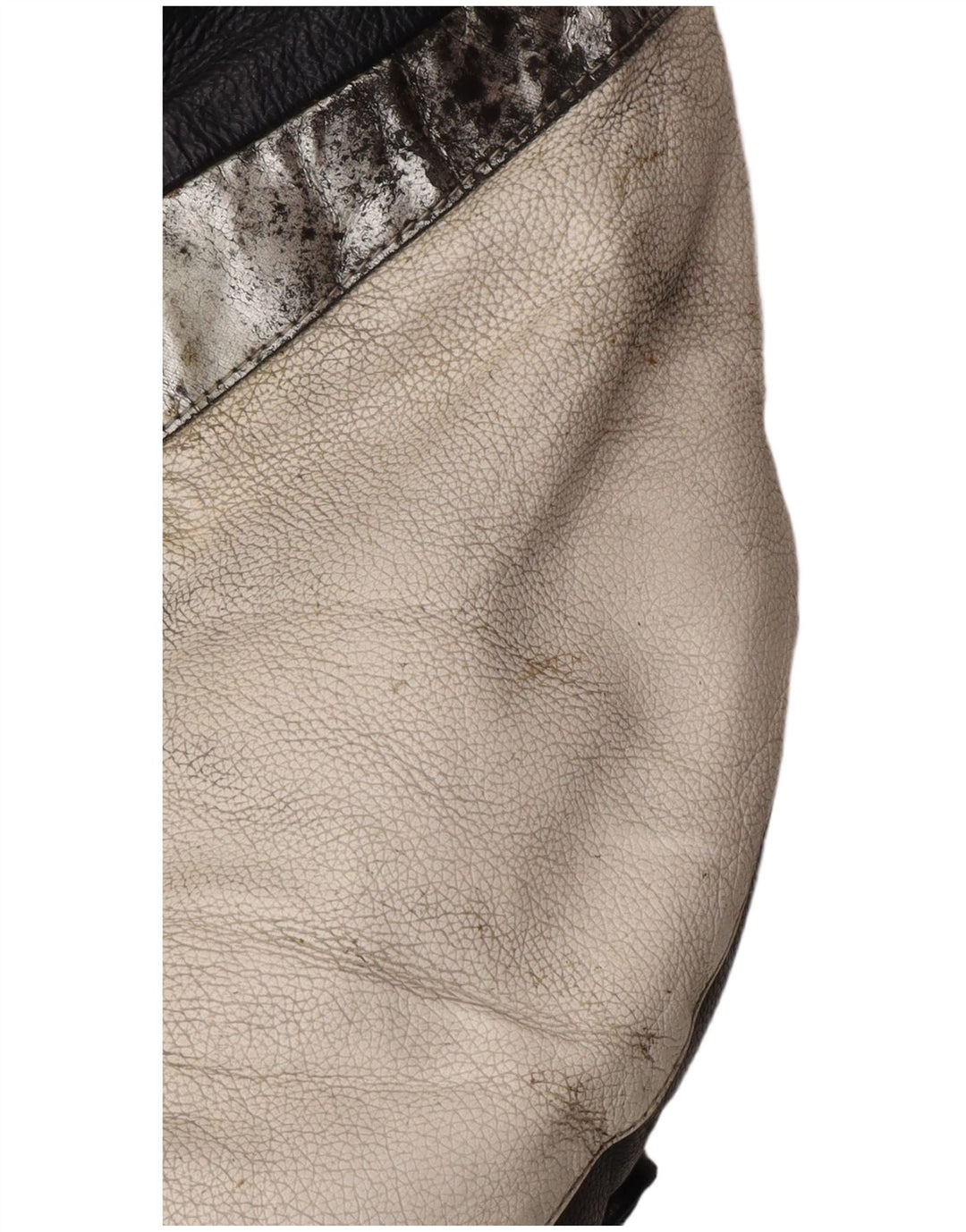 Мужская кожаная куртка-гонщик Spidi IT 54, большая черная кожа с цветными блоками