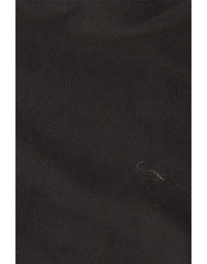 Мужской флисовый джемпер Columbia XS с воротником на молнии, черный полиэстер